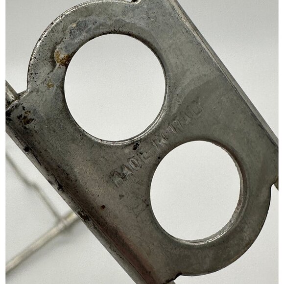 Vintage Casserole Caddy Trivet Expandable Metal Wire Baking Dish Holder Italy - Picture 5 of 10